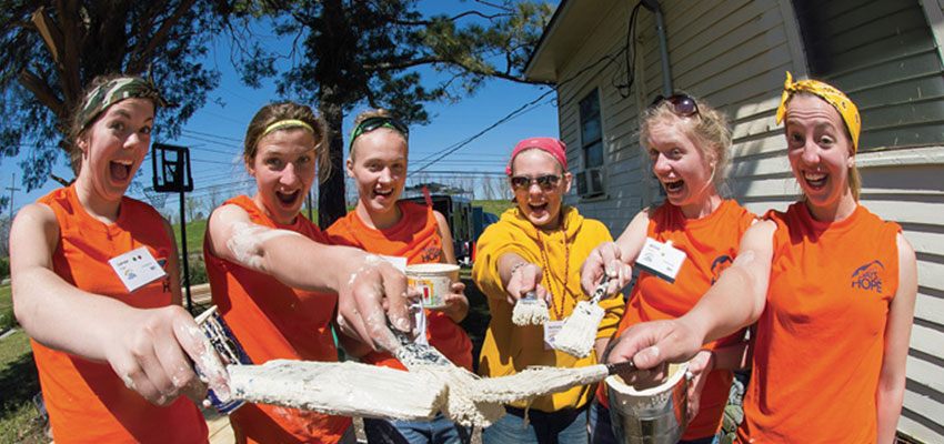 Survey says youth volunteering, most often church related